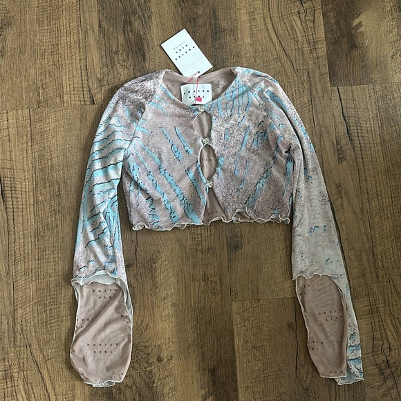 POSTER GIRL
 London XS Top Crop Top NEW With Tags - Picture 11 of 12